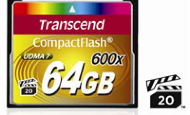 Transcend 600x Compact Flash 64 GB