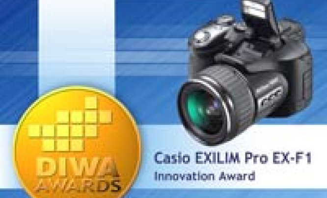 Casio Exilim Pro EX-F1 - nagroda "DIWA Innovation Award"