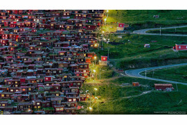 Junhui Fang, "FOLLOW THE LIGHT" - nagroda publiczności w kategorii "Cities" | National Geographic Travel Photographer of the Year 2019