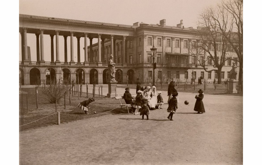 fot. Konrad Brendal, Ogród Saski, ok. 1890. Muzeum Warszawy 