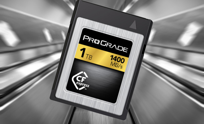  Nie starcza Ci miejsca na kartach? ProGrade pokazuje kartę CFExpress o pojemności 1 TB i prędkości odczytu 1,4 GB/s
