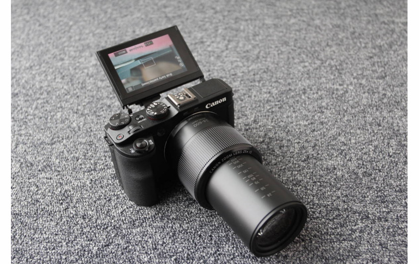 Canon PowerShot G3 X - odchylany ekran