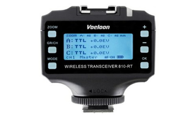 Voeloon 810-RT - zaawansowany wyzwalacz lamp TTL